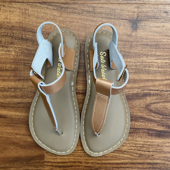 NWOB Girls Salt Water Rose Gold Sandals - Picture 2 of 9